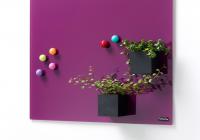 Magneten supersterk Bollen roze paars en turquoise 3 st