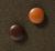 Magneten supersterk rond 25 mm leer in donker bruin en cognac